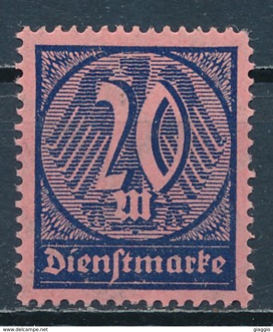 °°° GERMANY TERZO REICH - Y&T N°34 SERV. - 1922 MNH °°° - Ungebraucht