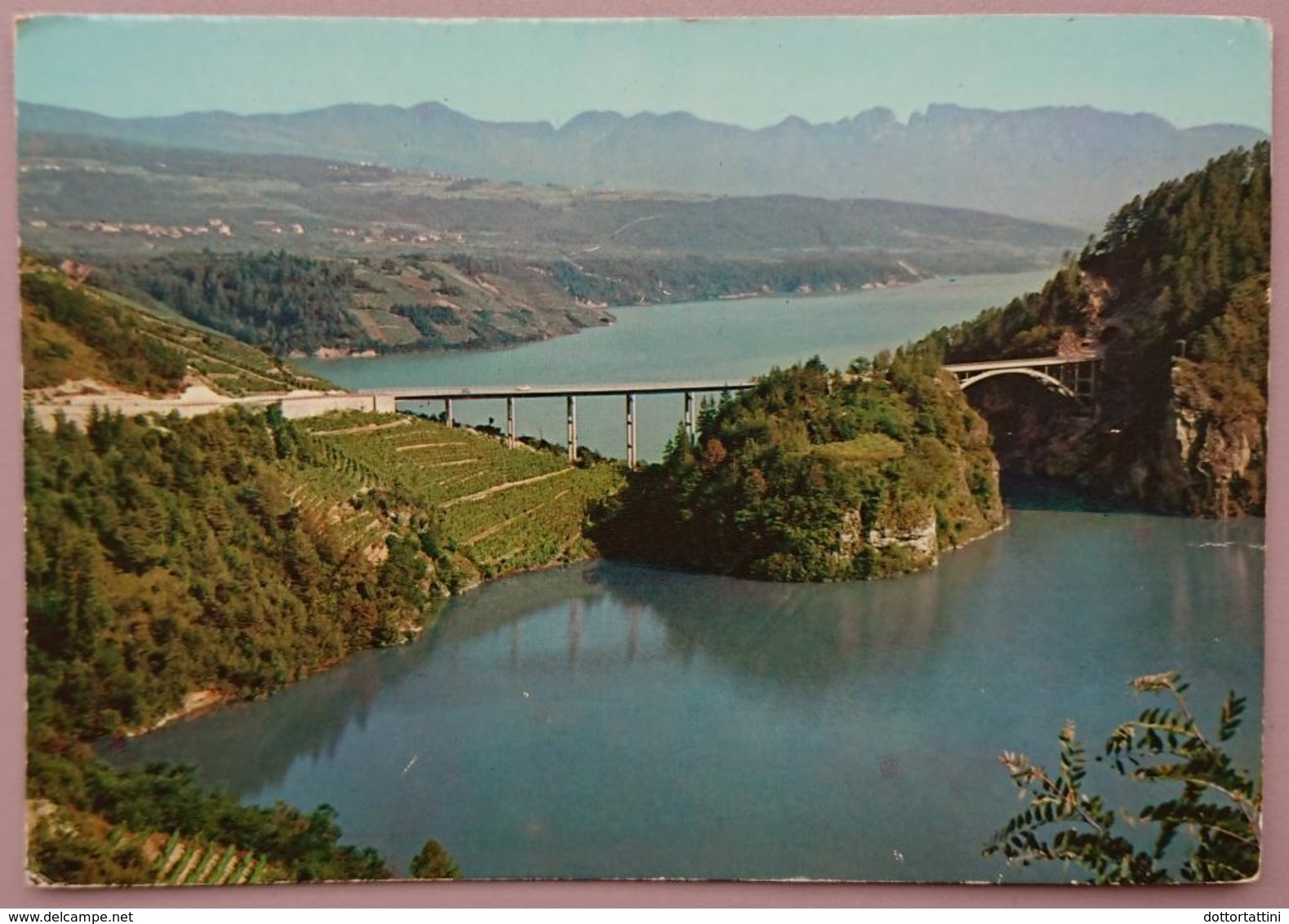 CAGNO' - PONTE CASTELLAZ SUL LAGO DI SANTA GIUSTINA - Val Di Non   Nv TA2 - Trento