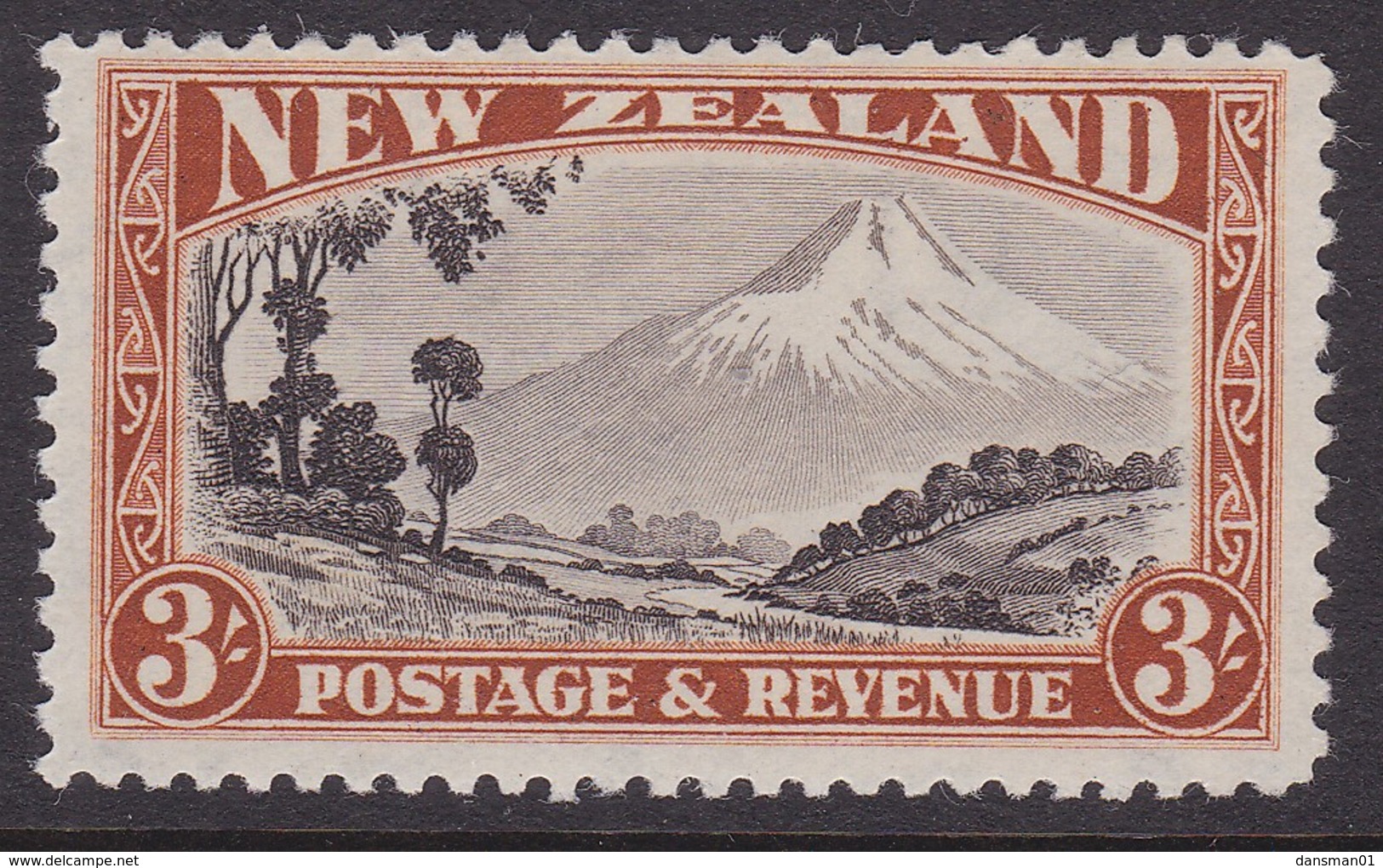 New Zealand 1941 P.12.5 SG 590b Mint Hinged - Neufs