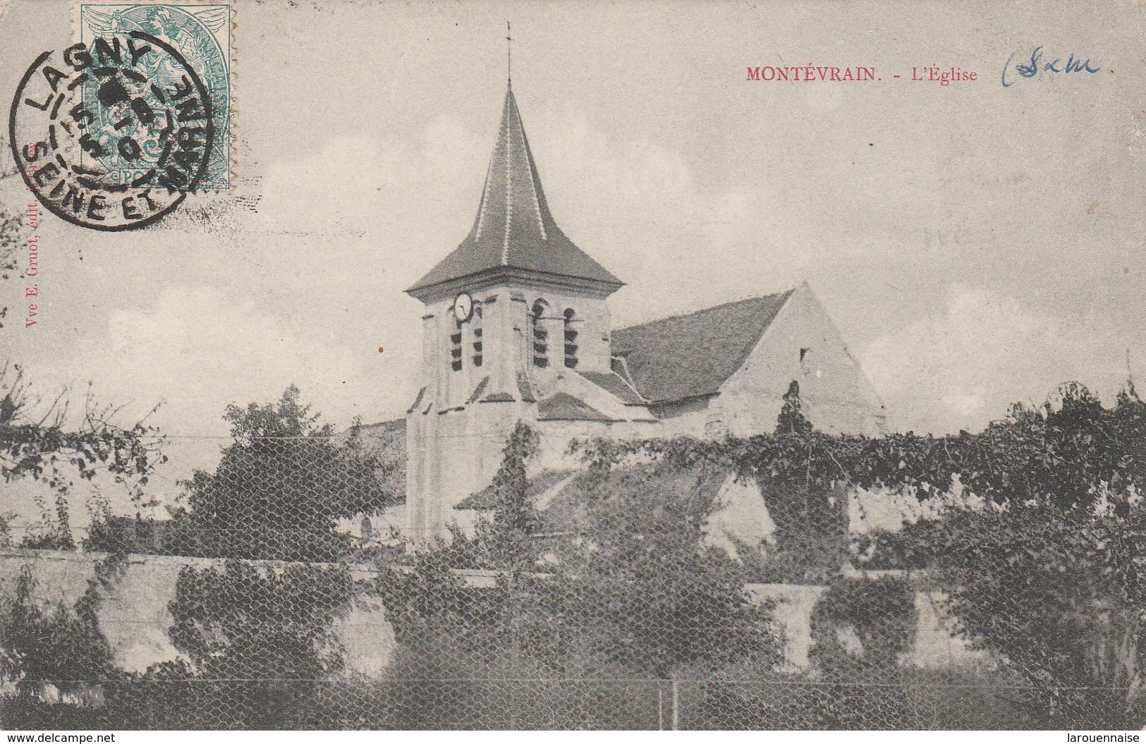 77 - MONTEVRAIN - L' Eglise - Other & Unclassified