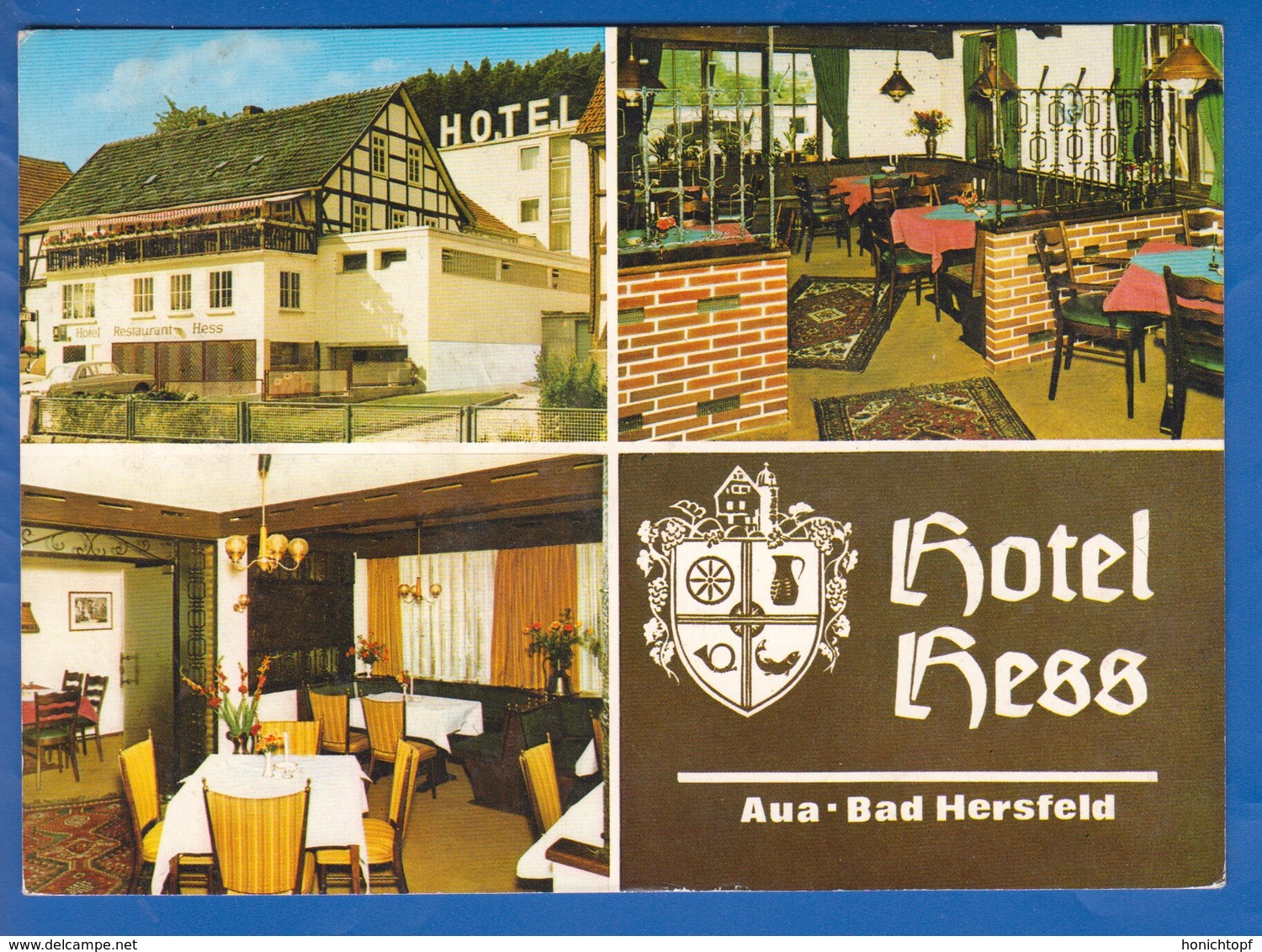 Deutschland; Aua Bei Bad Hersfeld; Hotel Hess; Autobahn-Abfahrt - Bad Hersfeld