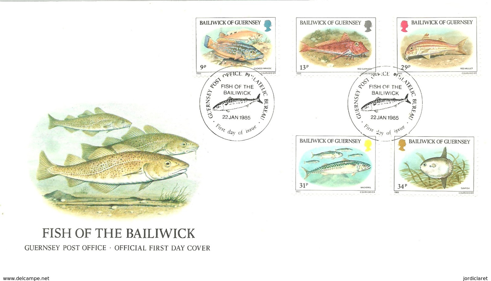 FDC 1985 - Guernsey