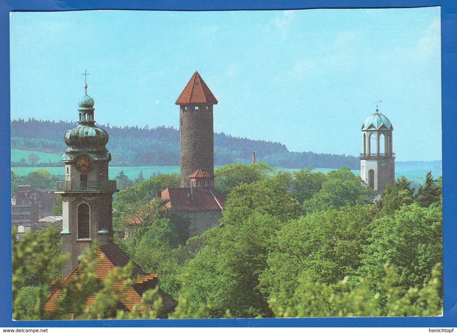 Deutschland; Auerbach Vogtland; Panorama - Auerbach (Vogtland)