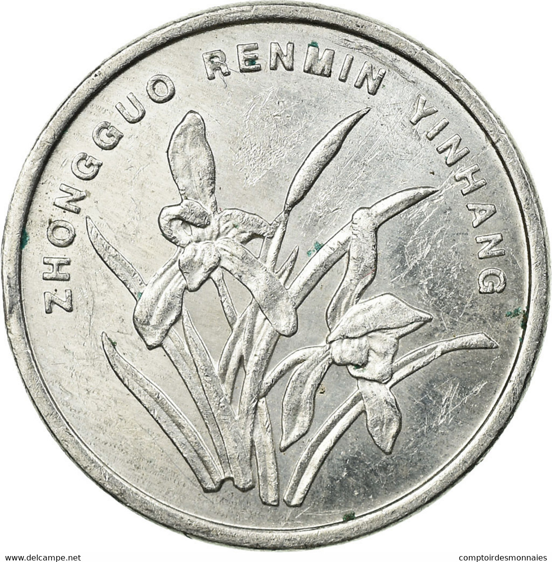 Monnaie, CHINA, PEOPLE'S REPUBLIC, Jiao, 2000, TB+, Aluminium, KM:1210 - Chine