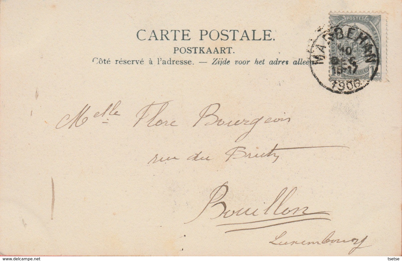 Rossignol - La Civanne ... Carte Colorisée - 1906 ( Voir Verso ) - Tintigny