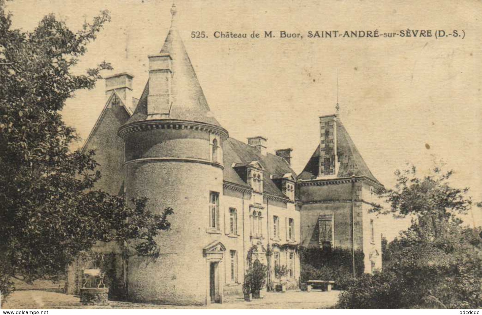 Chateau De M Buor SAINT ANDRE Sur SEVRE (D S) RV - Autres & Non Classés