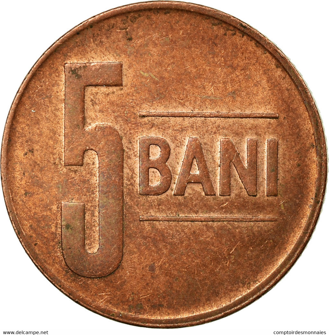 Monnaie, Roumanie, 5 Bani, 2013, TB+, Copper Plated Steel - Roumanie