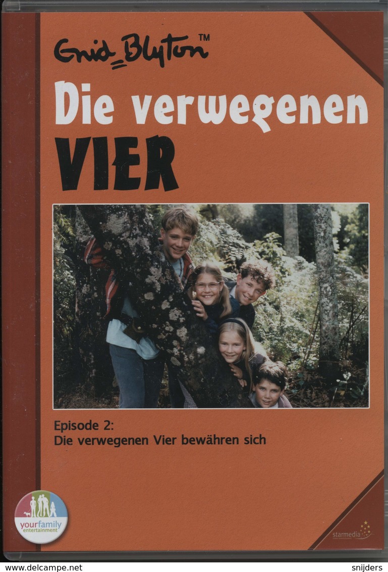 Die Verwegenen Vier DVD-box Met 5 Films Naar Enid Blyton Audio: Deutsch - Kinder & Familie