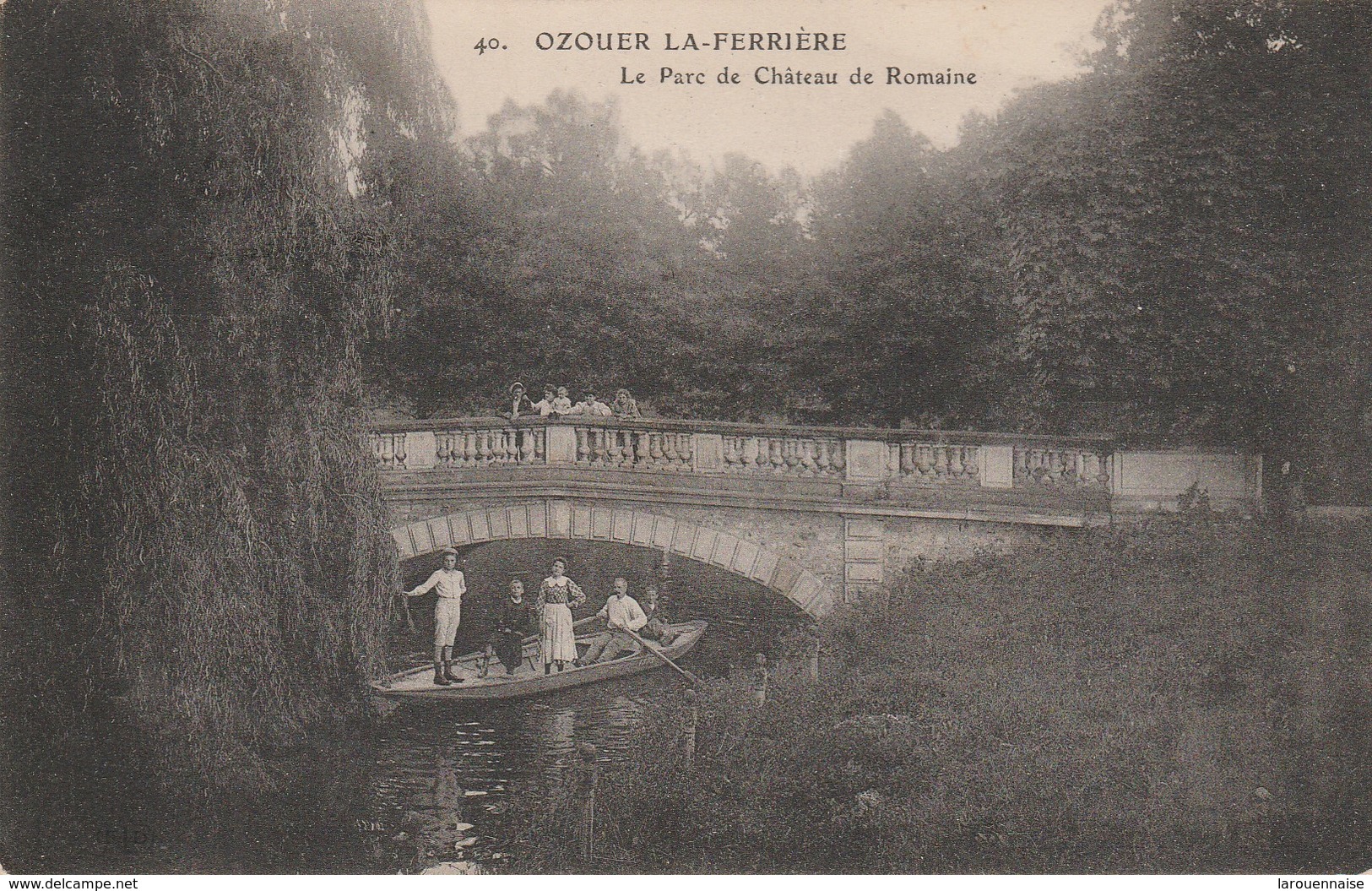 77 - OZOUER LA FERRIERE - Le Parc De Château De Romaine - Autres & Non Classés