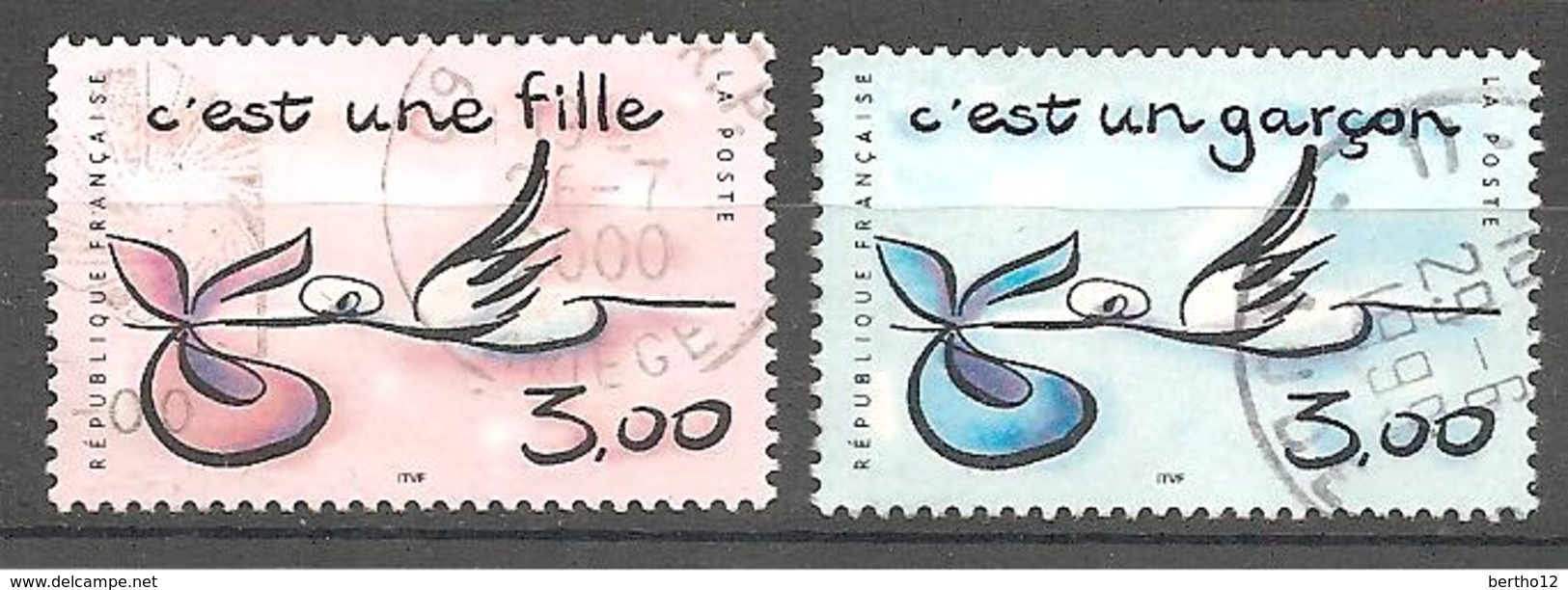 FRANCE 1999 Y T N ° 3231/3232 Oblitéré - Oblitérés