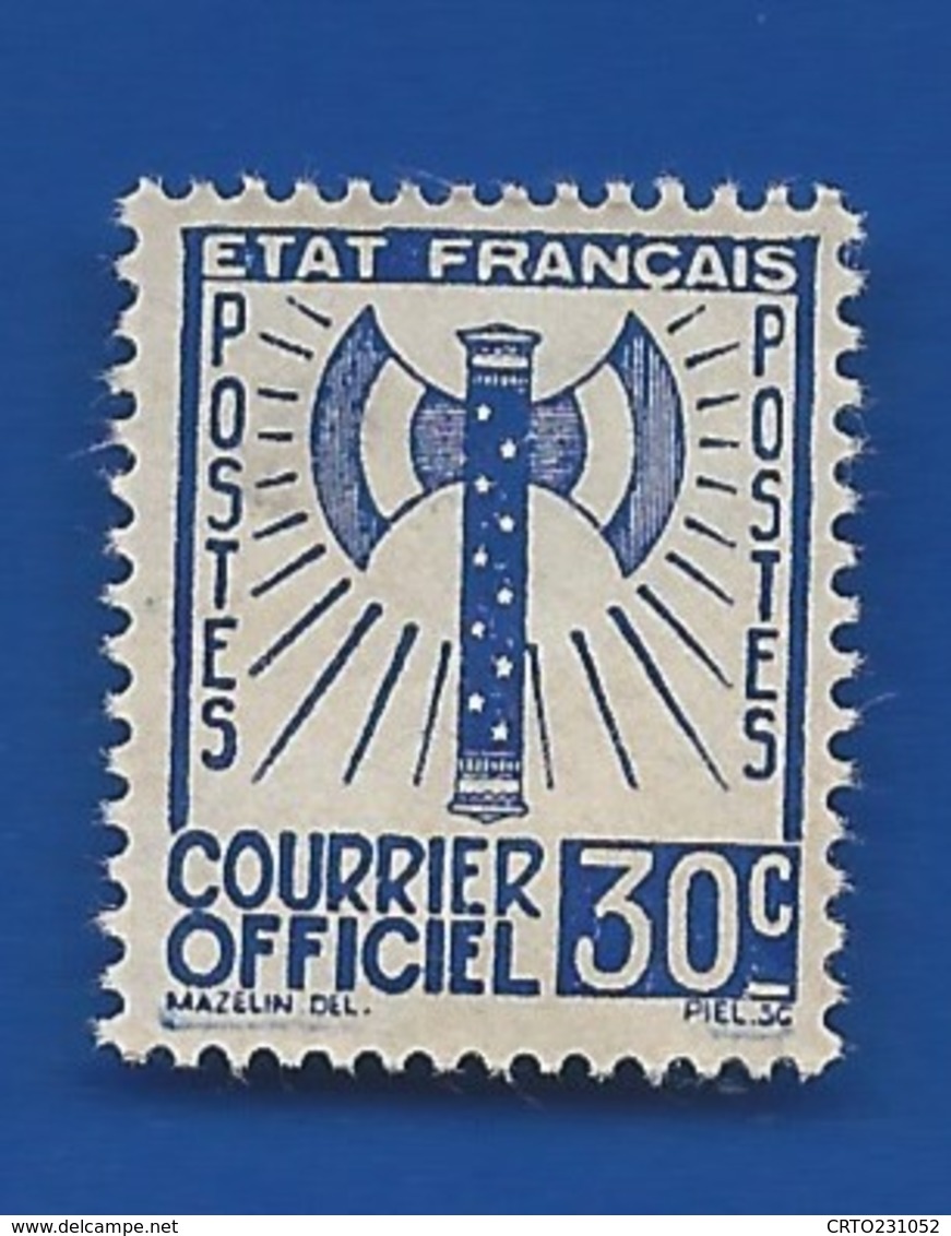 Timbres Service Francisque  N° 2    Voir Scann - Neufs