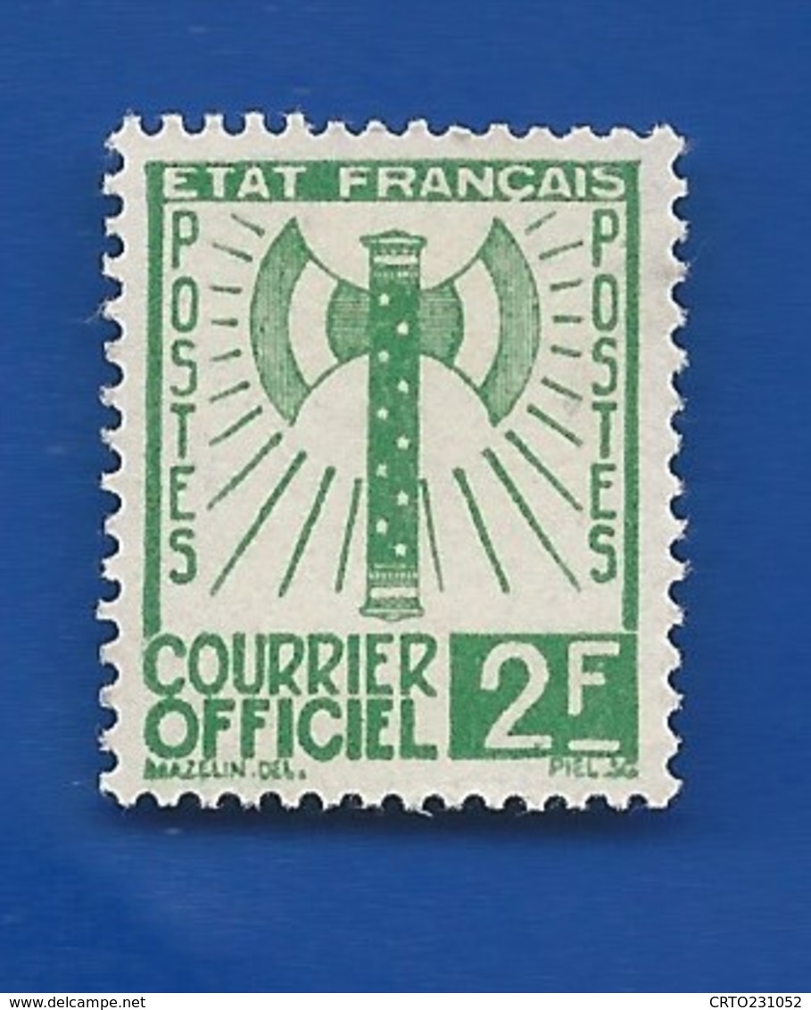 Timbres Service Francisque  N° 9    Voir Scann - Mint/Hinged