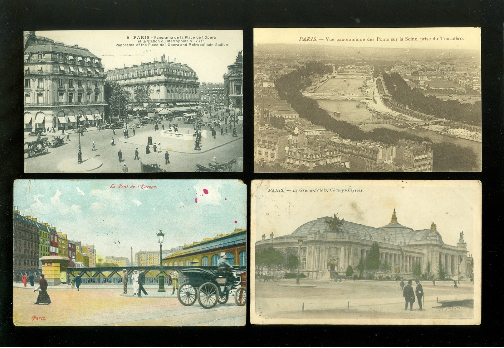 Beau lot de 60 cartes postales de France ( 75 )  Paris       Mooi lot van 60 postkaarten van Frankrijk Parijs - 60 scans