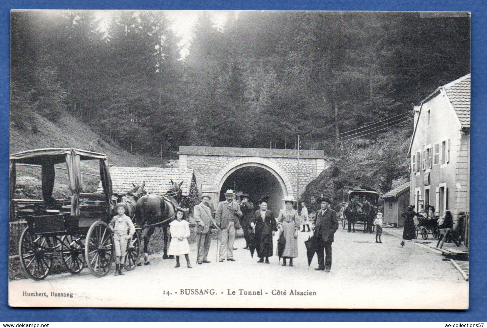 Bussang / Le Tunnel / Côté Alsacien - Bussang