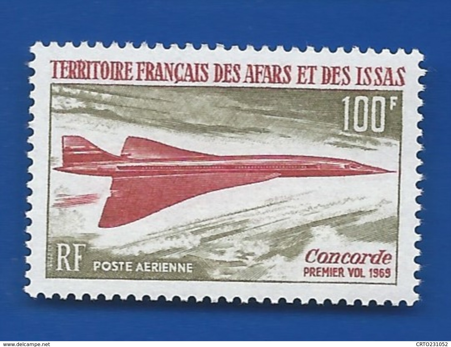 Timbre Concorde   Territoire Français Des Afars Et Des Issas    N° 60 Neufs - Concorde