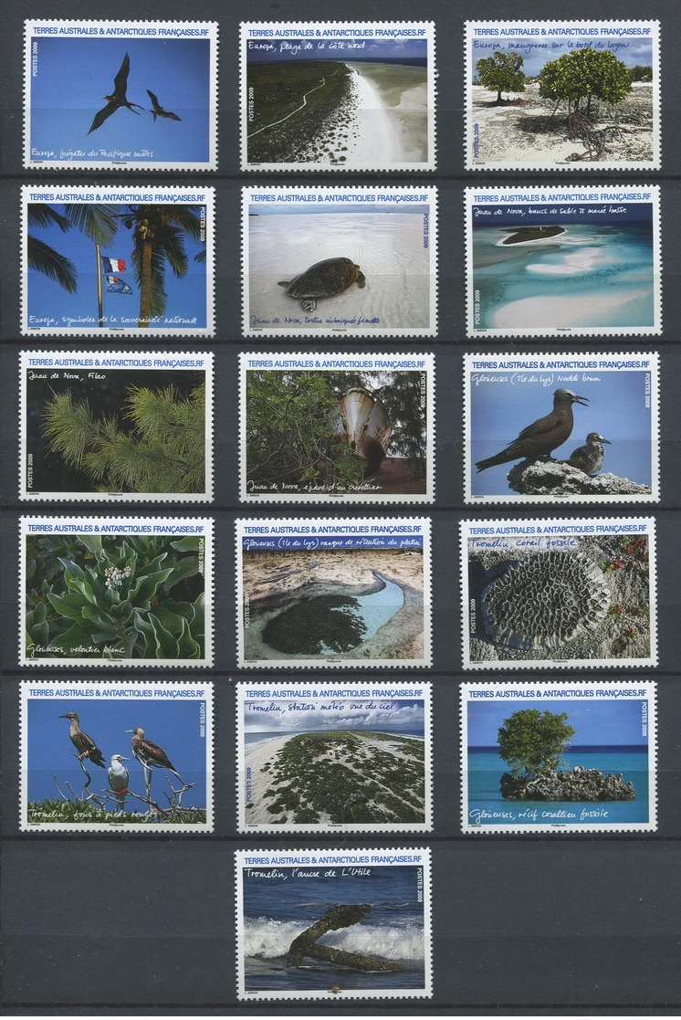 TAAF 2009 - N° 535 à 550 - Carnet De Voyage - Les Iles Éparses - Neuf -** - Unused Stamps