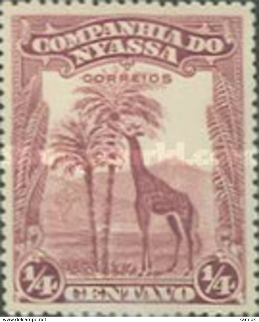 MINT  STAMPS  Mozambique Nyassa - Giraffe	 -1921 - Mozambique