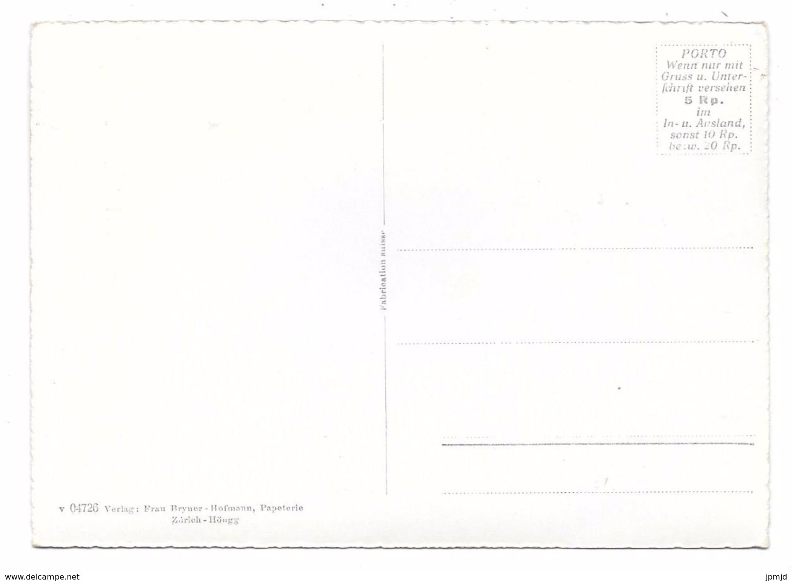 Zürich - Höngg - Blick Ins Limmattal - Verlag Frau Bryner Hofmann Nr 04726 - Höngg