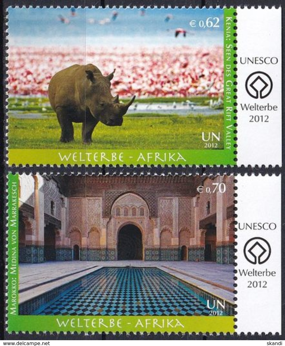 UNO WIEN 2012 Mi-Nr. 756/57 ** MNH - Ungebraucht