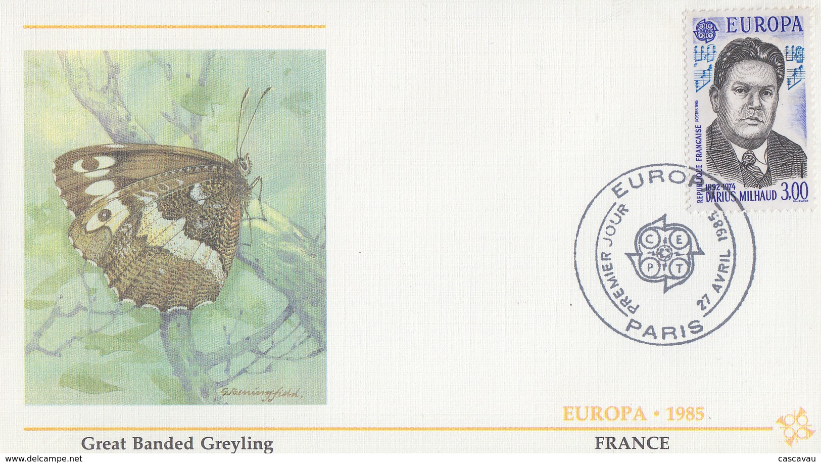 Enveloppe  FDC  1er  Jour   FRANCE   EUROPA    1985 - 1985