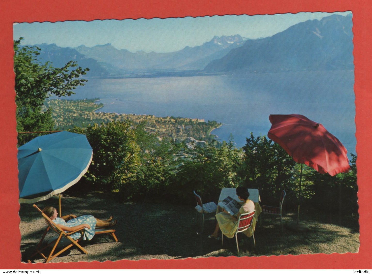 CP EUROPE SUISSE VEVEY CHARDONNE Hotel Mon Repos  869 - Chardonne