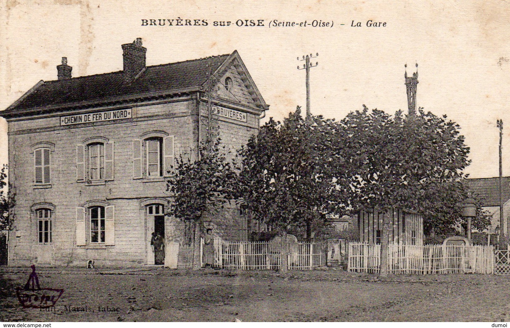 BRUYERES Sur OISE  -  La Gare - Other & Unclassified