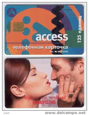Russia. Moscow. Access 1997: COSMOPOLITAN (2) - Russia
