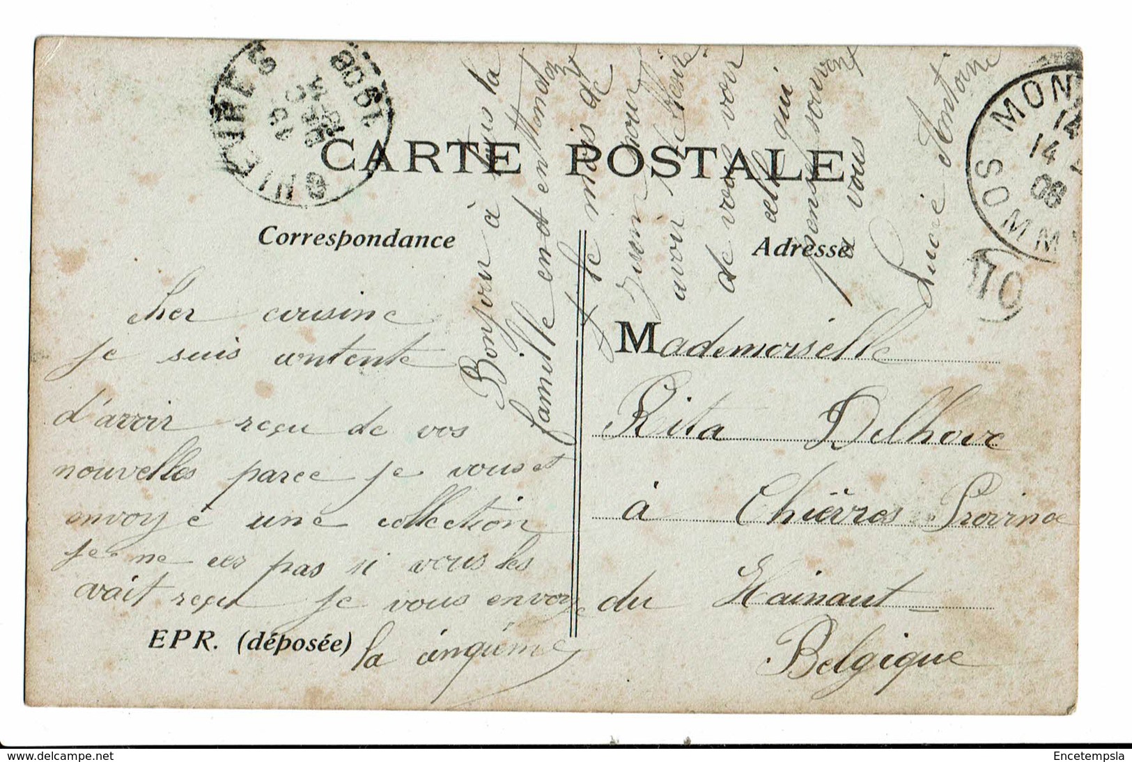 CPA - Carte Postale-France-Fantaisie-Couple:Le Plus Beau Diammant-1908-VM2506 - Couples