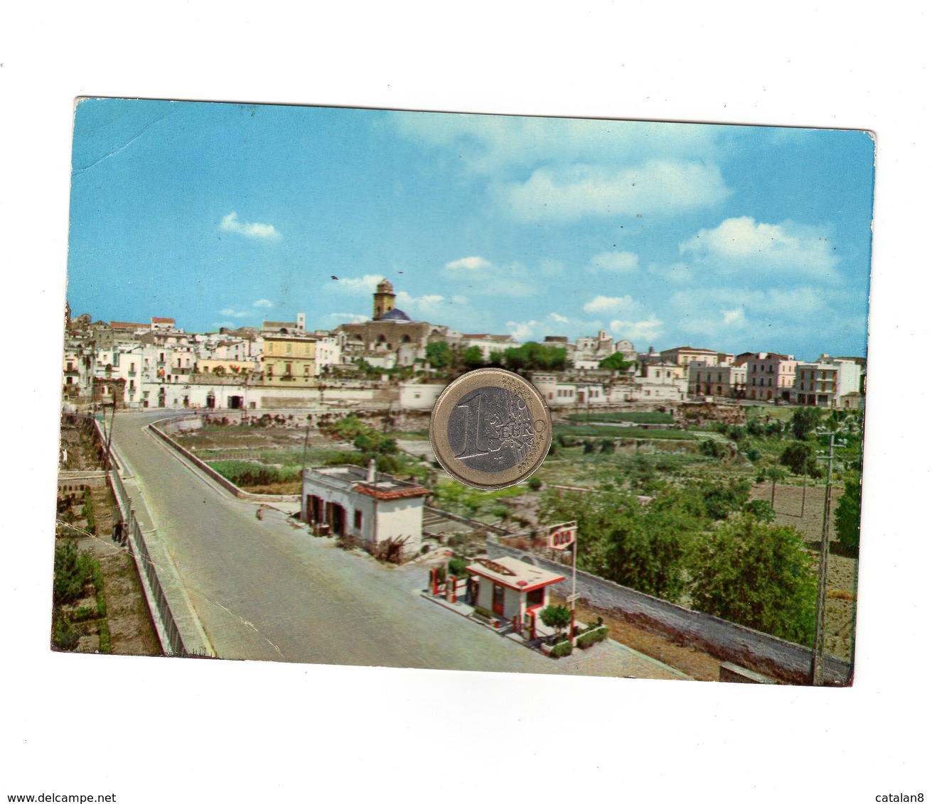 S6800 BITONTO PANORAMA DISTRIBUTORE BENZINA OZO - Bitonto