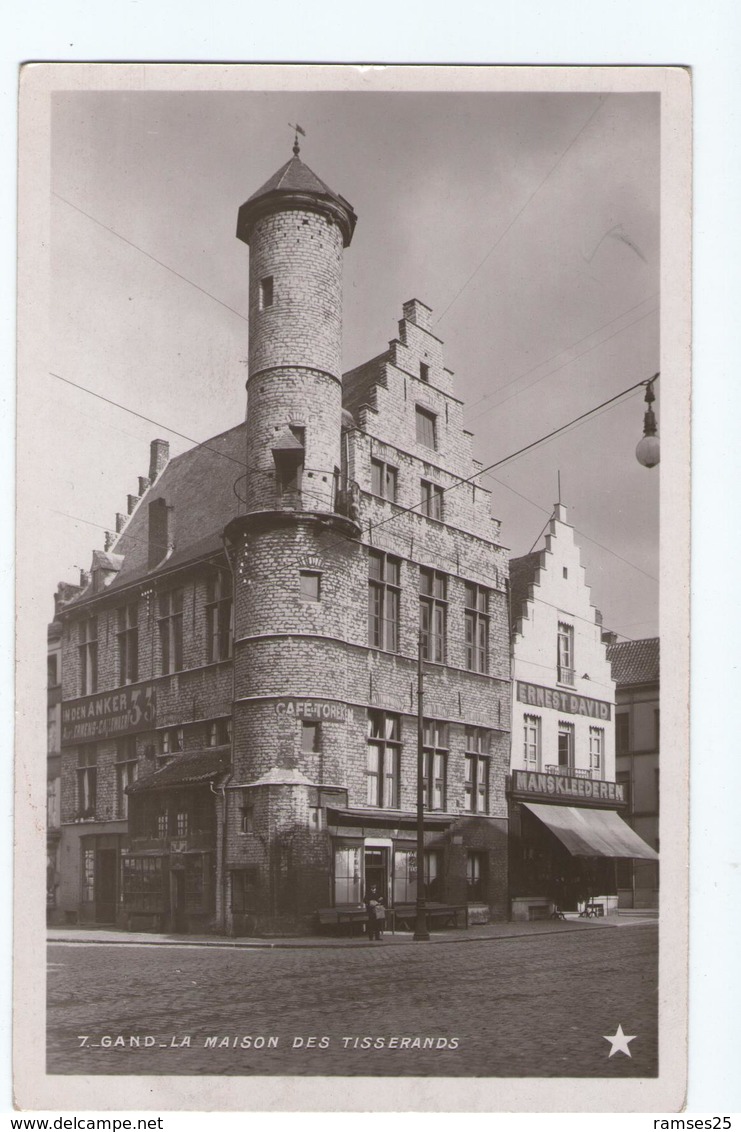 (100) CPA  Gand  Maison Des Tisserands   (Bon Etat) - Gent