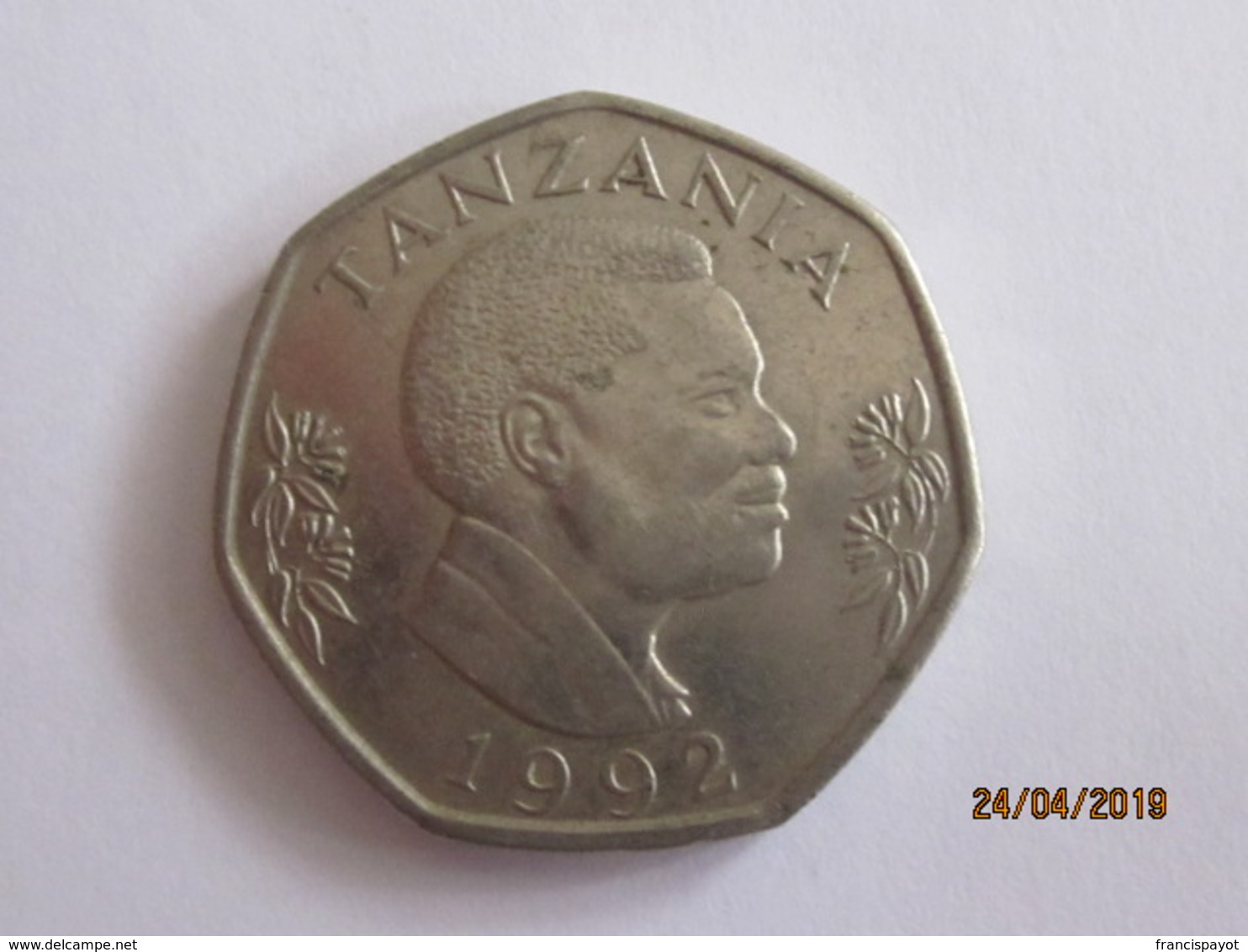 Tanzania: 20 Shillings 1992 - Tanzanie