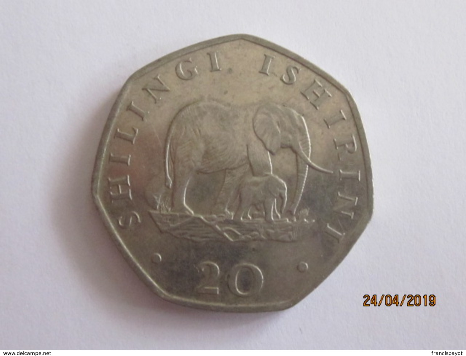 Tanzania: 20 Shillings 1992 - Tanzanie