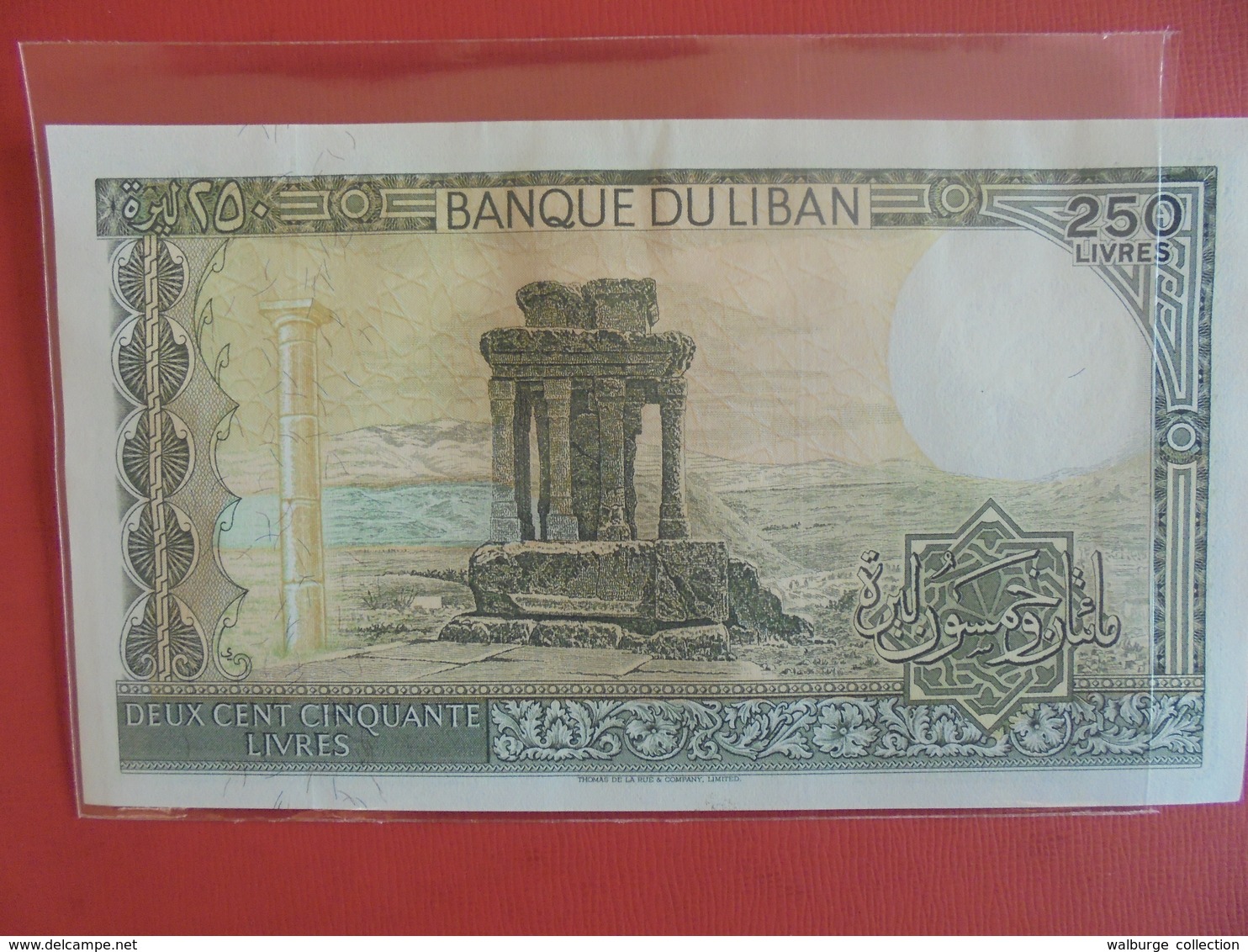 LIBAN 250 LIVRES 1978-88 PEU CIRCULER/NEUF - Liban