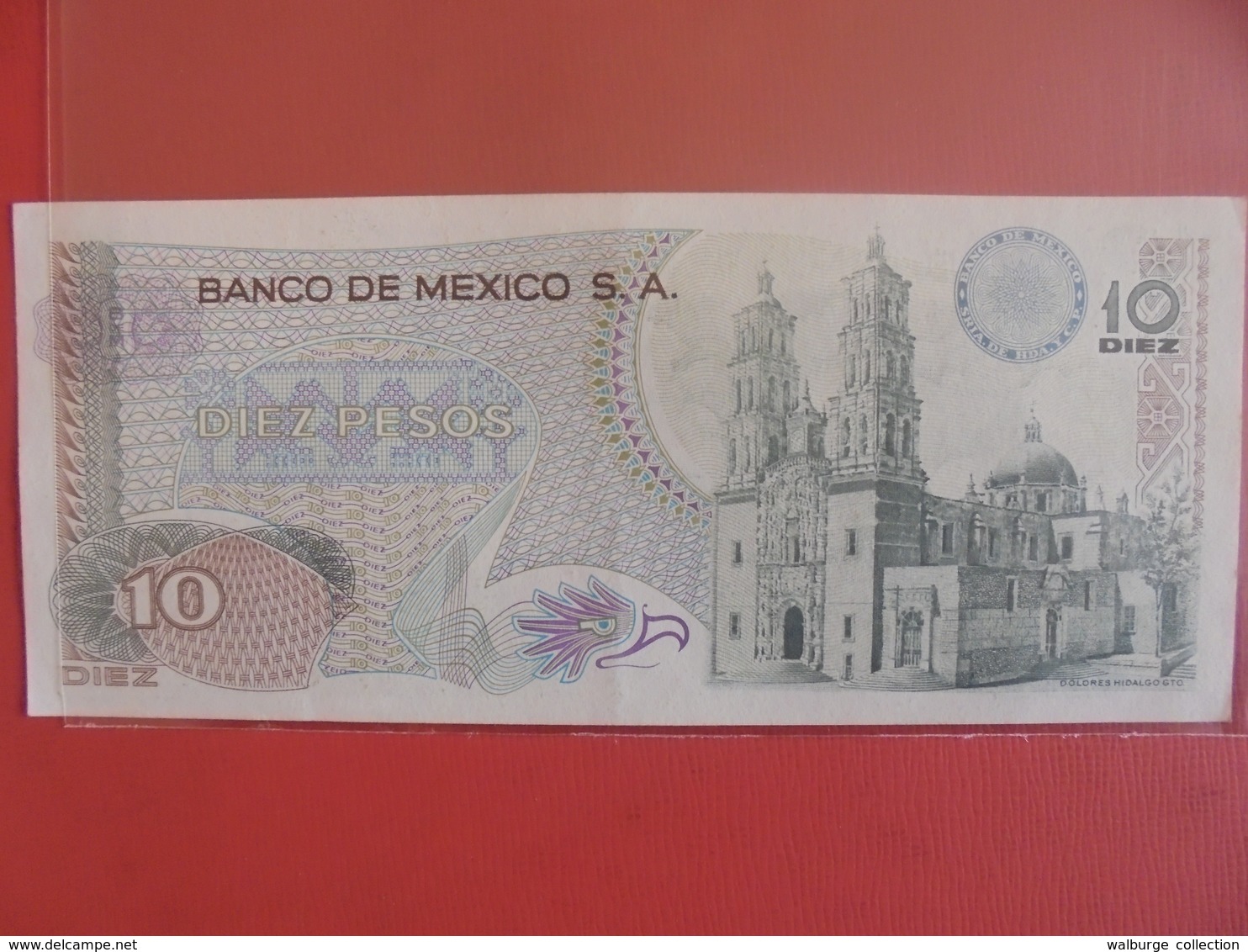 MEXIQUE 10 PESOS 1975 PEU CIRCULER/NEUF - Mexique