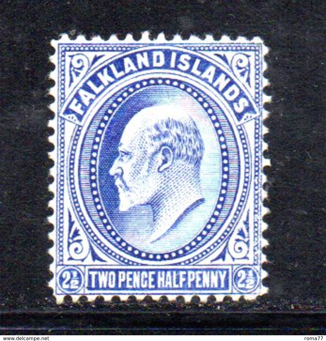 APR676 - FALKLAND 1904 , Yvert N. 21  Nuovo  *   (2380A) . - Falkland