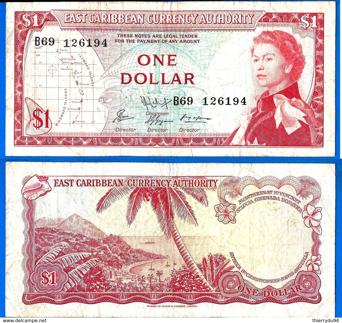 Caraibe Est 1 Dollar 1965 Sign 9 Que Prix + Port Island Queen Paypal Skrill Bitcoin OK - East Carribeans