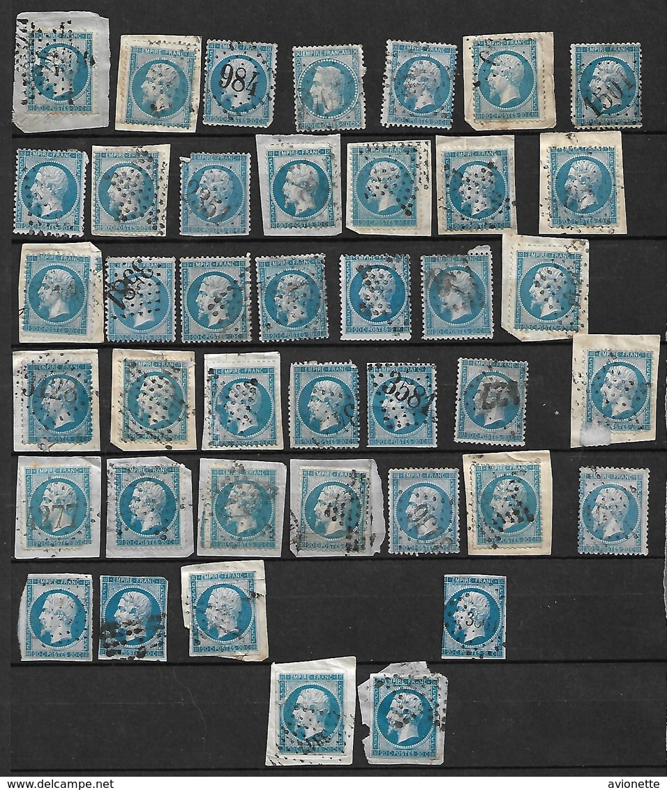 Lot 40 Timbres / Empire Français - Autres & Non Classés