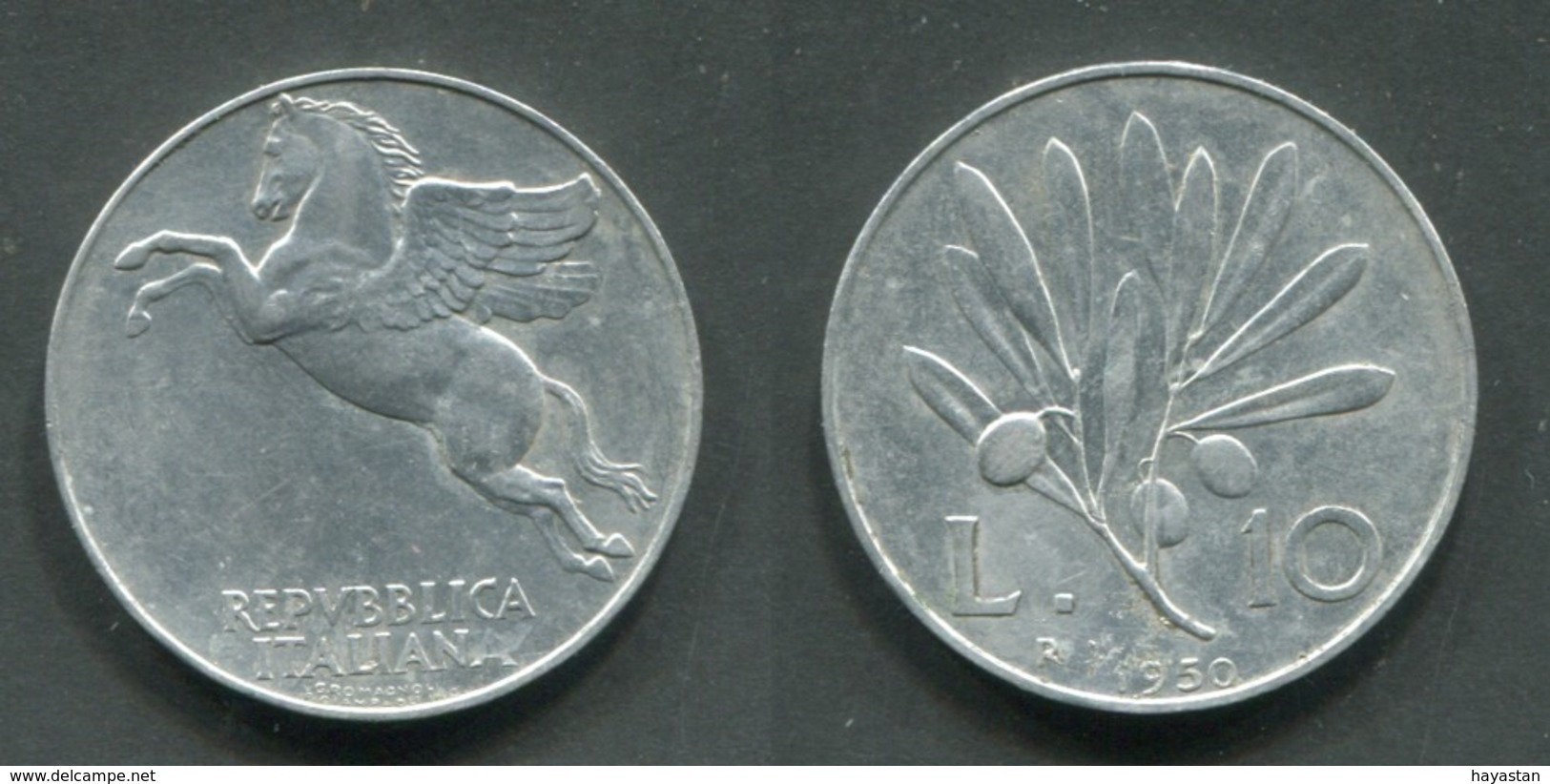 10 LIRE 1950 R - 10 Lire