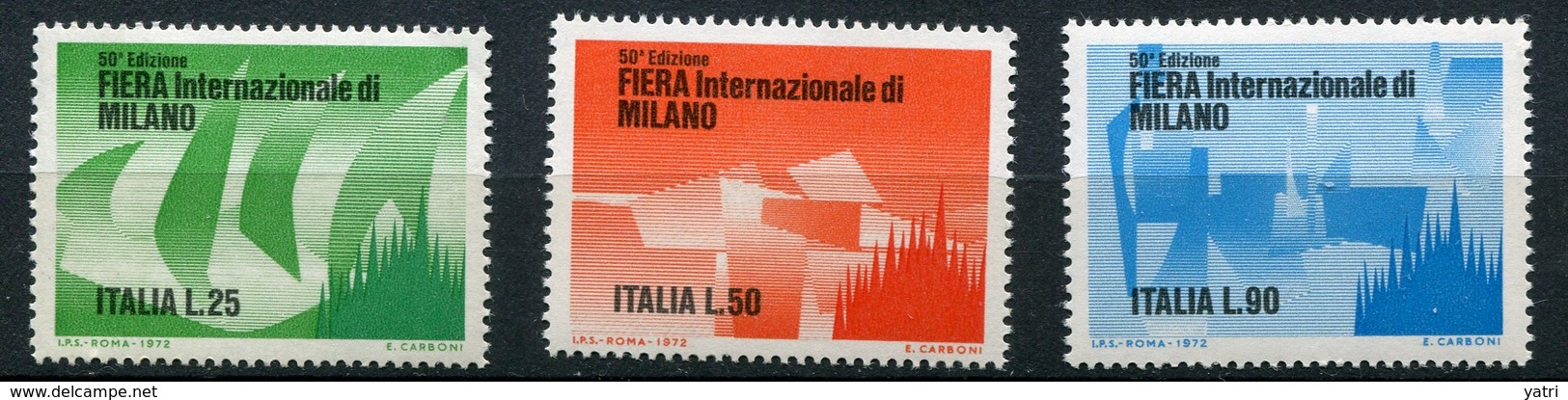 Italia (1972) - 50° Fiera Di Milano ** - 1971-80: Neufs