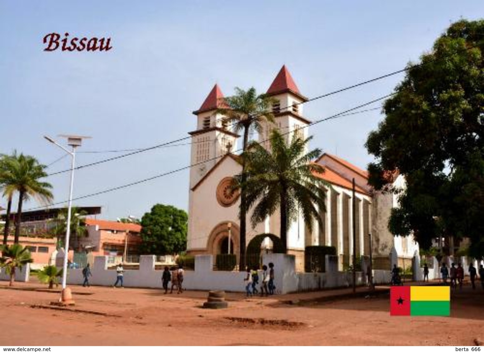 Guinea-Bissau Bissau Cathedral New Postcard - Guinea-Bissau