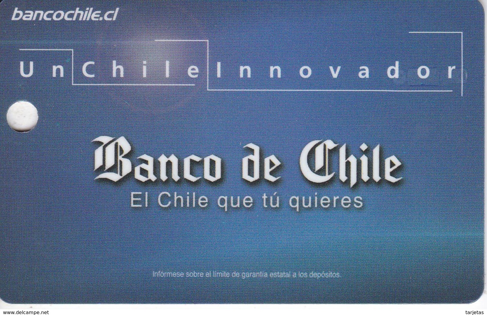 TARJETA DE TRANSPORTE DEL METRO DE SANTIAGO DE CHILE - MULTIVIA - BANCO DE CHILE - Otros & Sin Clasificación