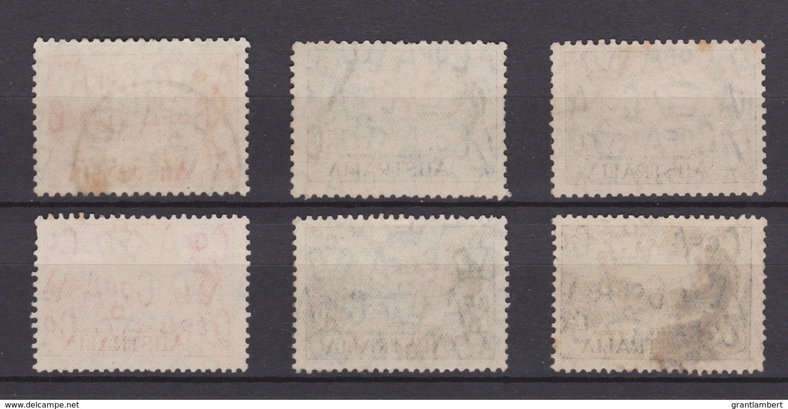 Australia 1934 Centenary Of Victoria Both Perf Sets Used - Used Stamps