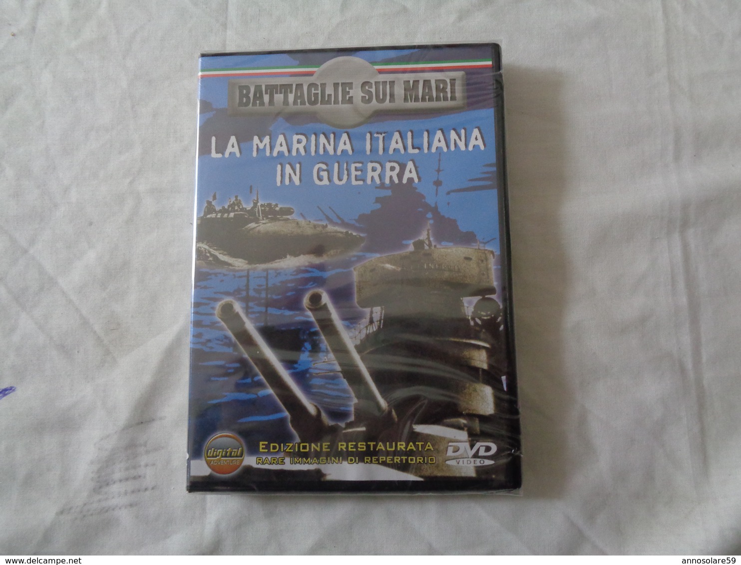 DVD VIDEO: LA MARINA ITALIANA IN GUERRA (BATTAGLIE SUI MARI) DOCUMENTARIO - SIGILLATO - LEGGI - DVD Musicaux
