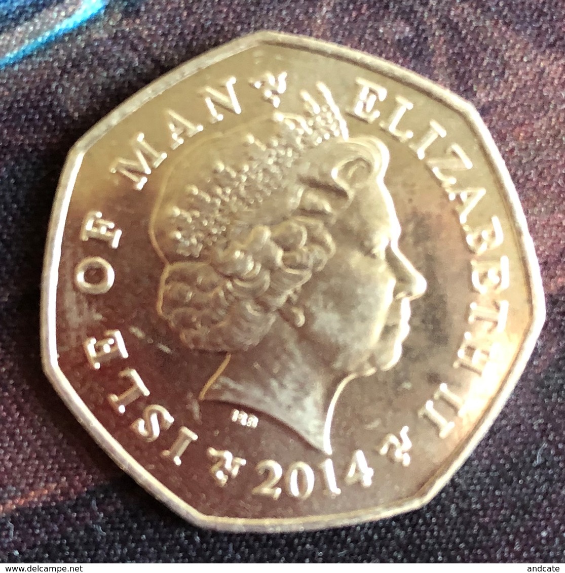 Isle Of Man 2014 50p Coin - Île De  Man
