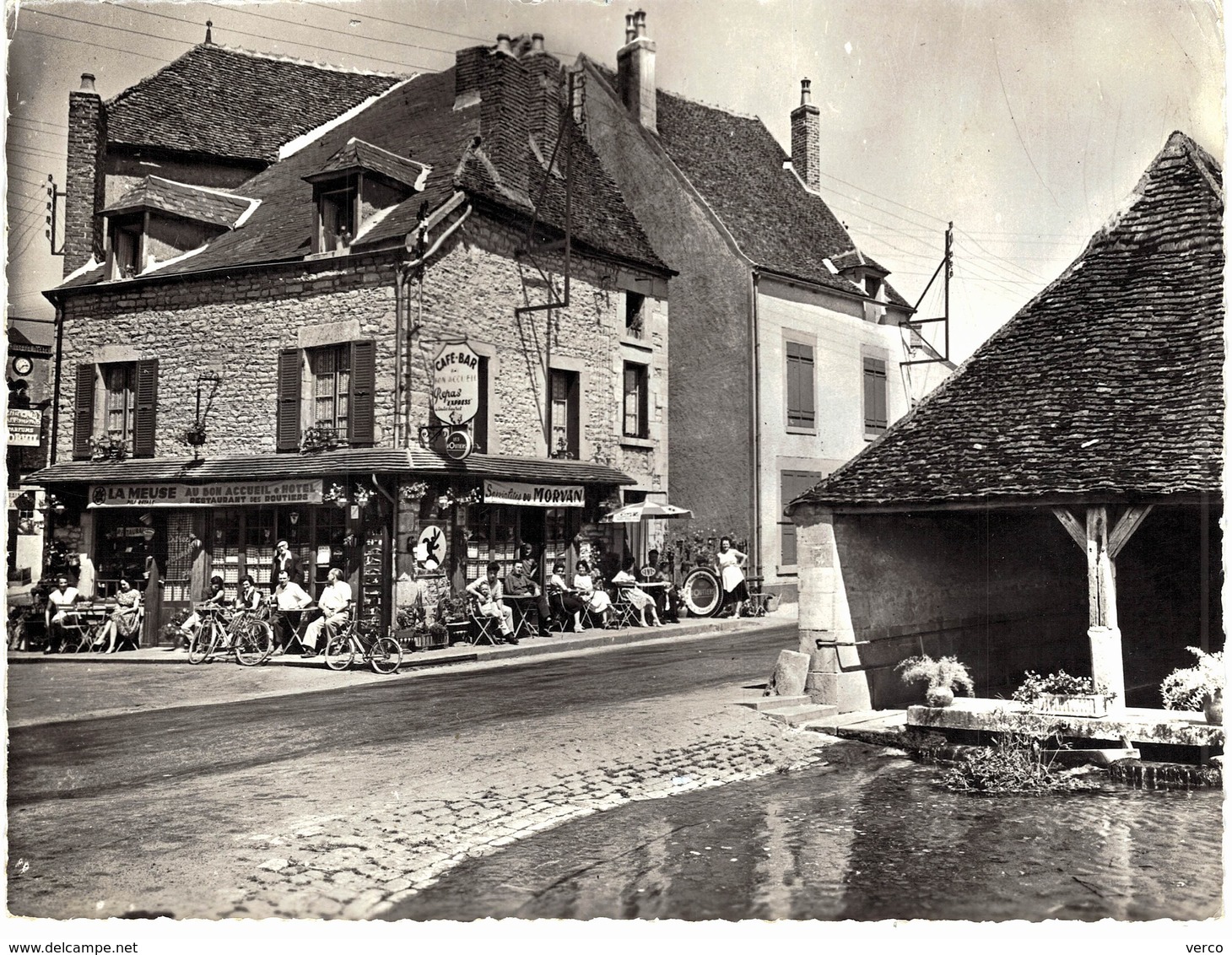 Carte Postale Ancienne De DORNECY - Le Relais ROUTIER - Autres & Non Classés