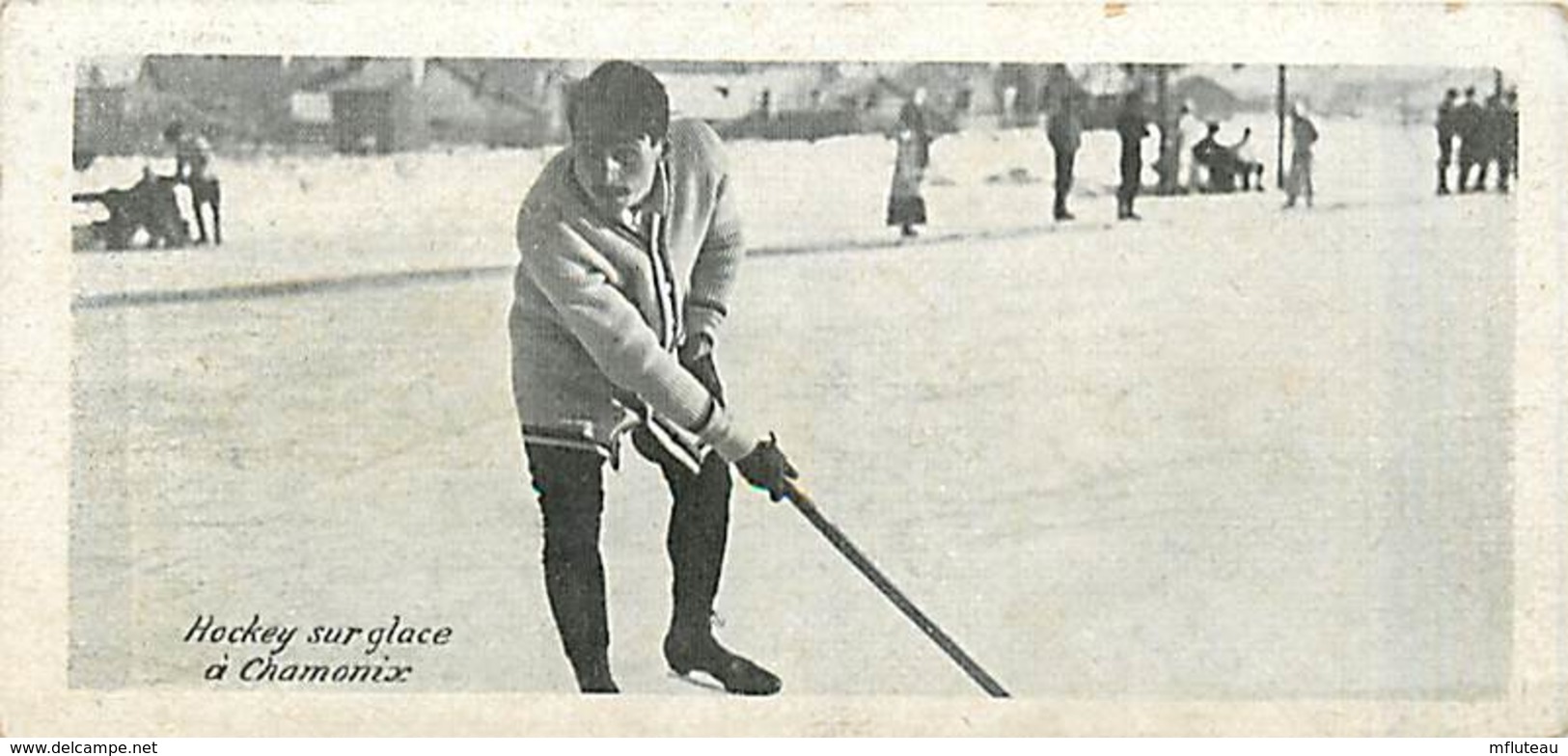 74* CHAMONIX  Hockey  ( Format 13,7x6,5 Cm)        MA88,1162 - Chamonix-Mont-Blanc