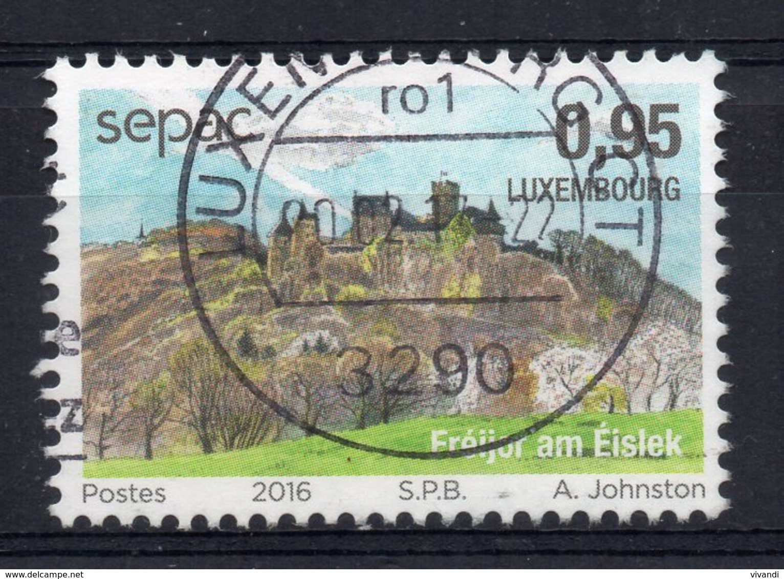 Luxembourg - 2016 - Sepac - Used - Oblitérés