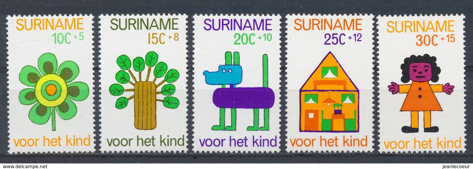 Suriname/Surinam 1973 Mi: 658-662 Nvph: 607-611 (PF/MNH/Neuf Sans Ch/nuovo Senza C./**)(4408) - Suriname ... - 1975