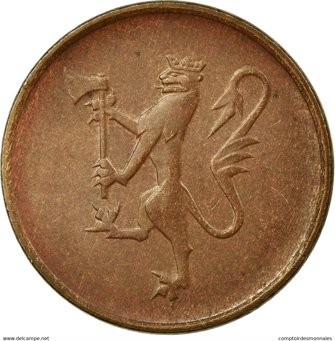 Monnaie, Norvège, Olav V, 5 Öre, 1982, TB+, Bronze, KM:415 - Norvège