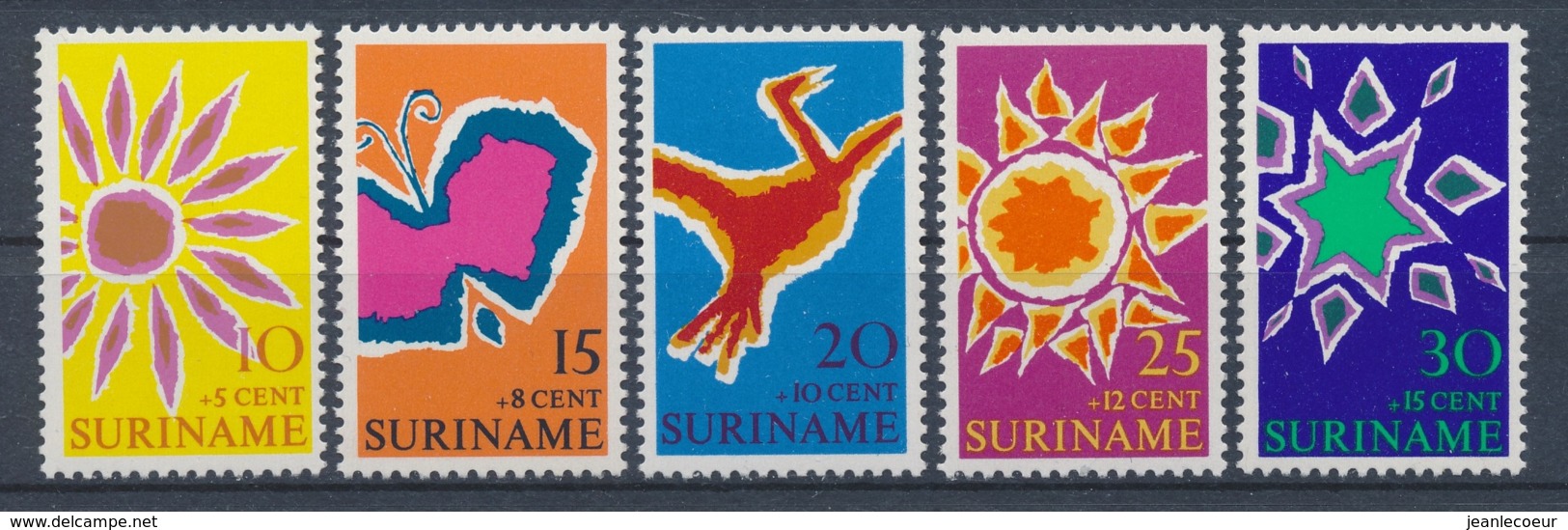 Suriname/Surinam 1970 Mi: 570-574 Nvph: 529-533 (PF/MNH/Neuf Sans Ch/nuovo Senza C./**)(4415) - Surinam ... - 1975